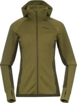 Bergans 8824_25280, Bergans Cecilie Wool Hood Damen Midlayer, gr&uuml;n female