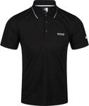 Regatta Maverik V Herren Poloshirt, schwarz 5057538899106