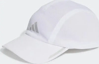 adidas EBB16_HR7053, Adidas Running Aeroready Four-Panel Mesh Kappe Cap, wei&szlig;