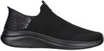 Skechers Ultra Flex 3.0 - Smooth Step Herren Slipper, schwarz, Gr&ouml;&szlig;e 46