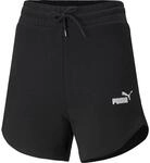 Puma ESS 5 " High Waist TR Damen Shorts, schwarz 4064535374865