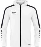 Jako Power Kapuzensweater, wei&szlig; 4059562981445