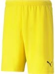 Puma TeamRISE Short Herren Shorts, gelb 4063699212303