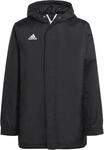 Adidas Entrada 22 Stadium Jacke Kinder Fu&szlig;balljacke, schwarz 4066746250655