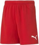 Puma TeamRISE Short Kinder Shorts, rot 4063699213683