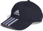 Adidas Baseball 3-Streifen Cotton Twill Baseball Kappe Cap, blau 4066763582104