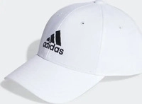 adidas DKH36_IB3243, Adidas Cotton Twill Baseball Kappe Cap, wei&szlig;