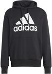 Adidas Essentials French Terry Big Logo Herren Kapuzensweater, schwarz 4066745294858
