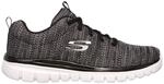 Skechers Graceful - Twisted Fortune Damen Freizeitschuhe, schwarz, Gr&ouml;&szlig;e 42