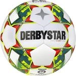 Derbystar Futsal Stratos S-Light v23 Kinder Indoor-Fu&szlig;ball, wei&szlig; 4030793135357