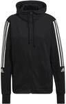 Adidas AEROREADY Made for Kapuzenjacke Damen Jacke, schwarz 4065423700421