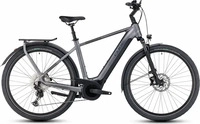 Cube TOURING HYBRID EXC 625 - 28" 625 Wh - grey'n'metal