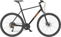 KTM X-LIFE TRACK DIAMANT - 28" - black (orange+silver)
