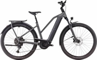 Cube KATHMANDU HYBRID PRO 800 TRAPEZ - 28" 800 Wh - slapgrey'n'chrome