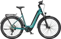 KTM MACINA AERA 872 LFC - 27;5" 800 Wh - green purple flip matt (black)