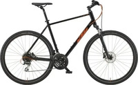 KTM X-LIFE TRACK DIAMANT - 28" - black (orange+silver)