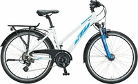 KTM COUNTRY STAR 26 TRAPEZ - 26" - metallic white (blue)