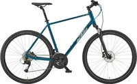 KTM X-LIFE ROAD DIAMANT - 28" - vital blue (silver+blue)