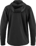 Damenjacke Fj&auml;llr&auml;ven Abisko Grid Fleece Hoodie W Gr&ouml;&szlig;e: L / Farbe: schwarz...