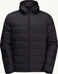 Jack Wolfskin Daunenjacke Ather Down Hoody 1207671 Schwarz Regular Fit Herren