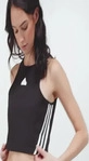 adidas Top Future Icons 3-Stripes IP1572 Schwarz Slim Fit Damen