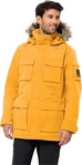 Jack Wolfskin Winterjacke Glacier Canyon 1107674 Gelb Regular Fit Herren