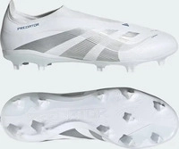 adidas Fu&szlig;ballschuhe Predator League Laceless Firm/Multi-Ground ID3860 Wei&szlig; Herren