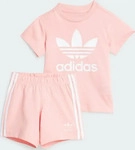adidas Set T-Shirt und Shorts JC6580 Rosa Regular Fit M&auml;dchen