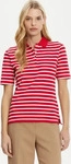 Tommy Hilfiger Poloshirt 1985 WW0WW43224 Rot Regular Fit Damen