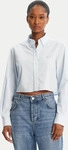 Tommy Jeans Hemd DW0DW21400 Himmelblau Relaxed Fit Hellblau Damen