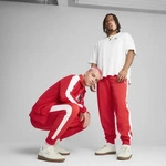 Puma Jogginghose T7 Always On 629588 Rot Regular Fit Herren