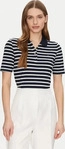 Tommy Hilfiger Poloshirt 1985 WW0WW43224 Dunkelblau Regular Fit Damen