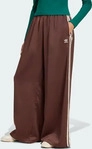 adidas Jogginghose adicolor Satin KD2541 Braun Wide Leg Damen