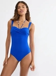 Triumph Badeanzug Summer Twist OPD 01 10226488 Blau Damen