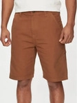 Lee Stoffshorts Carpenter 112349191 Braun Relaxed Fit Herren