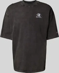Champion T-Shirt 221257 Schwarz Regular Fit Herren
