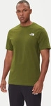 The North Face T-Shirt Redbox NF0A87NP Gr&uuml;n Regular Fit Herren