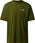 The North Face T-Shirt Simple Dome NF0A87NR Gr&uuml;n Oversize Herren