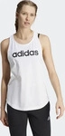 adidas Top Essentials Loose Logo GL0567 Wei&szlig; Regular Fit Damen