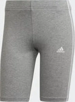 adidas Sportshorts Essentials 3-Stripes Bike Shorts HF5956 Grau Damen