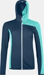 Ortovox Damen Fleecejacke Light Grid - Deep Ocean, XS
