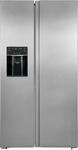 Exquisit 812050301, Exquisit SBS520-CF-040E inoxlook Side by Side inox,