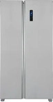 Exquisit 812000300, Exquisit SBS46-040E inoxlook Side by Side inox,