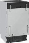 Exquisit 816406400, Exquisit EGSP1009-E-450D schwarz Geschirrsp&uuml;ler,