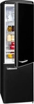 Exquisit 811727304, Exquisit RKGC250-70-H-160E mattschwarz Retro