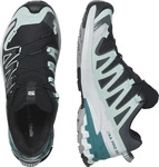 Salomon L47119100, Salomon XA Pro 3D v9 GTX Black / Bleached Aqua / Harbor Blue Damen