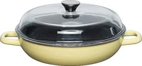 Riess Schmorpfanne mit Glasdeckel 28cm Lemon