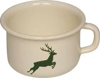 Riess Kaffeeschale Hirsch Gr&uuml;n