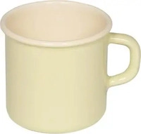 Riess Topf mit B&ouml;rdel gelbgr&uuml;n 3/8 Liter Tasse
