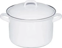 Riess Fleischtopf wei&szlig; 3,5 Liter 20cm